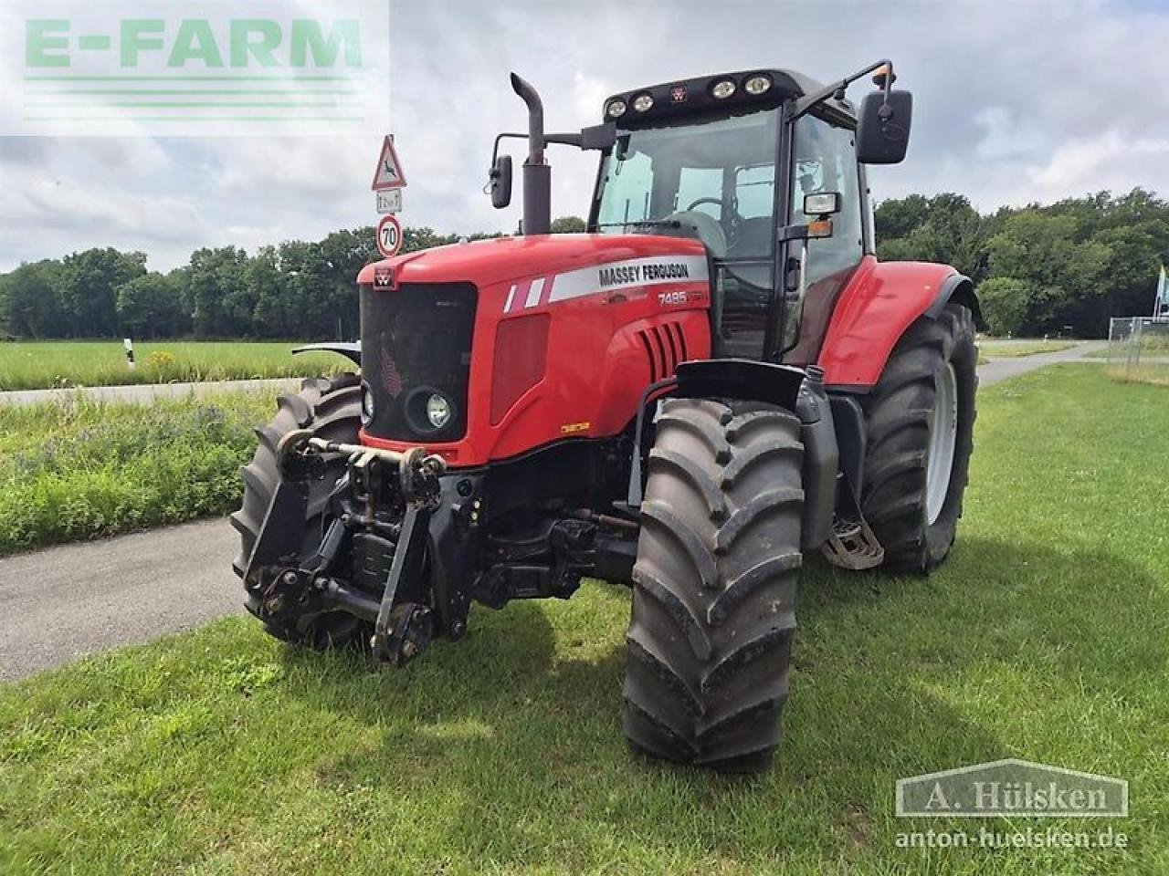 Traktor типа Massey Ferguson mf 7485 dyna-vt comfort plus mit gps rtk, Gebrauchtmaschine в ROSENDAHL (Фотография 1)