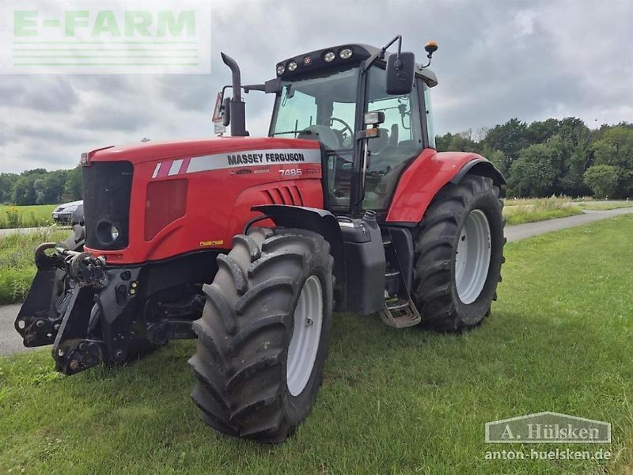 Traktor типа Massey Ferguson mf 7485 dyna-vt comfort plus mit gps rtk, Gebrauchtmaschine в ROSENDAHL (Фотография 3)