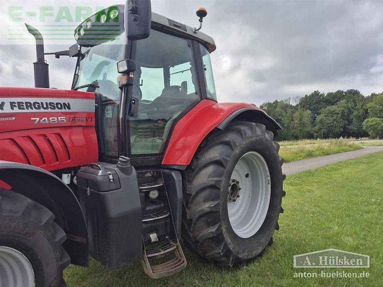 Traktor типа Massey Ferguson mf 7485 dyna-vt comfort plus mit gps rtk, Gebrauchtmaschine в ROSENDAHL (Фотография 4)
