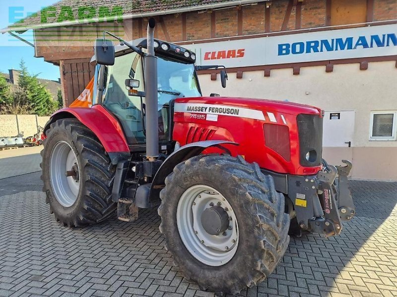 Traktor des Typs Massey Ferguson mf 7495 dyna vt, Gebrauchtmaschine in WALDKAPPEL-BISCHHAUSEN