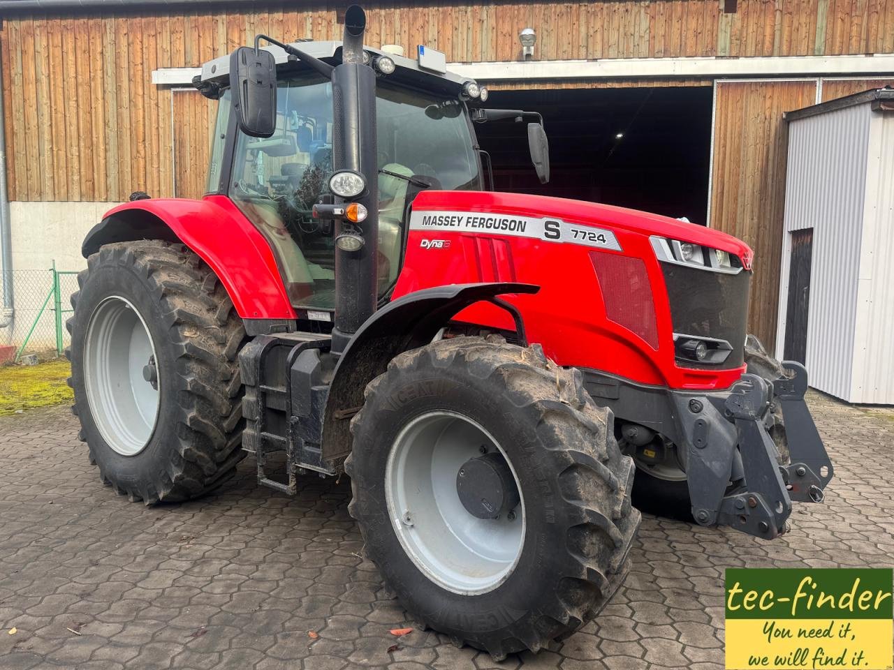 Traktor типа Massey Ferguson MF 7724 Dyna-6 EXCLUSIVE, Gebrauchtmaschine в Könnern (Фотография 5)