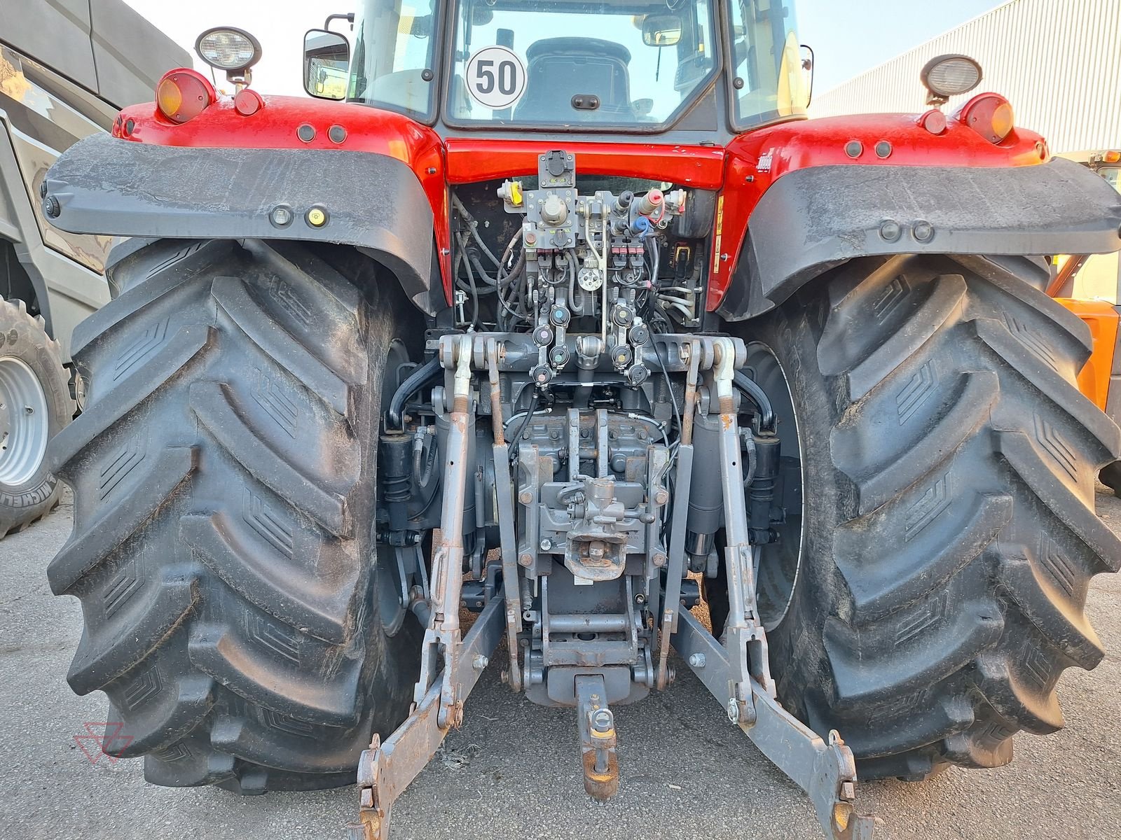 Traktor del tipo Massey Ferguson MF 7726 Dyna-6 Exclusive, Gebrauchtmaschine en Schwechat (Imagen 4)