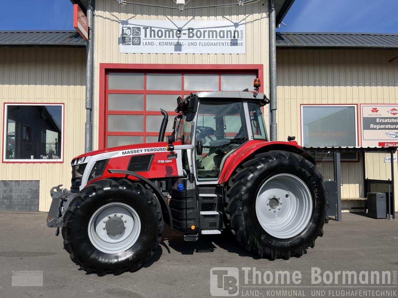 Traktor des Typs Massey Ferguson MF 7S.180 Dyna-VT Exclusive, Mietmaschine in Prüm (Bild 1)