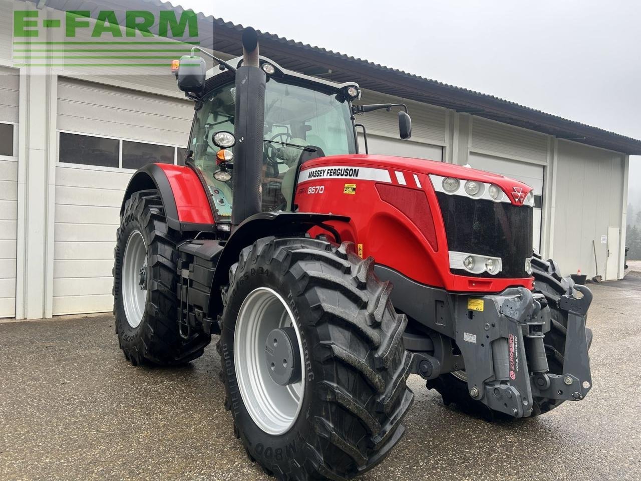 Traktor του τύπου Massey Ferguson mf 8670 dyna-vt, Gebrauchtmaschine σε WOLFSBERG (Φωτογραφία 3)