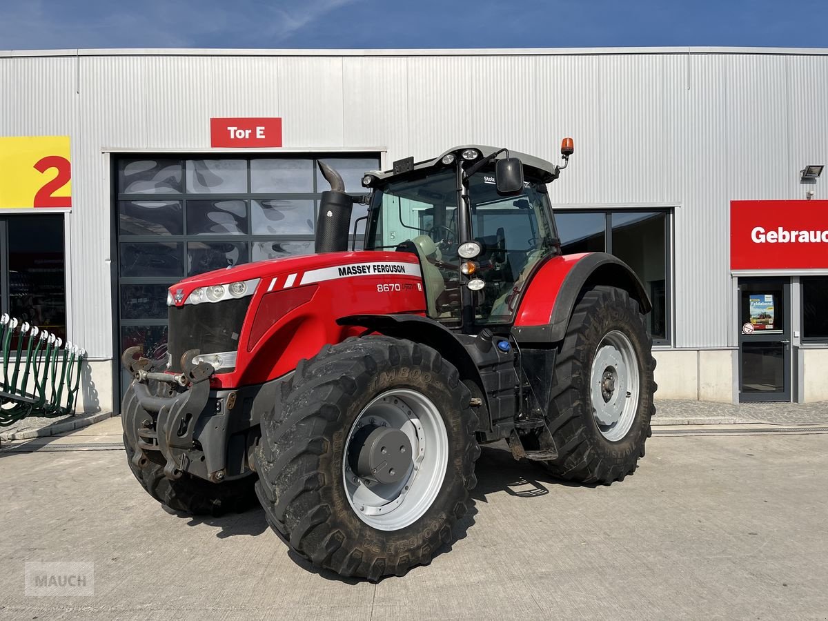 Traktor tip Massey Ferguson MF 8670 Dyna-VT, Gebrauchtmaschine in Burgkirchen (Poză 1)