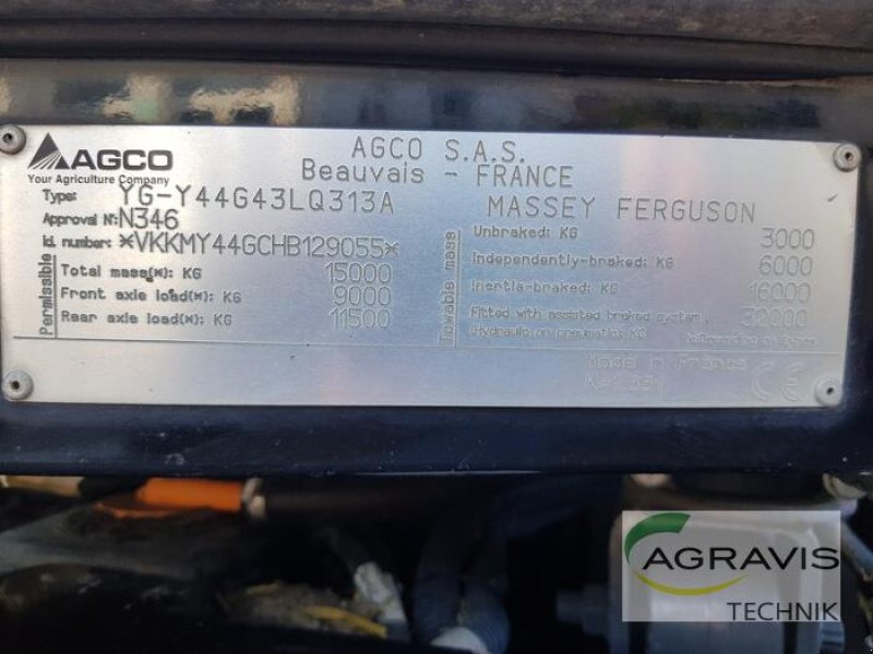 Traktor tipa Massey Ferguson MF 8727 S DYNA-VT, Gebrauchtmaschine u Nartum (Slika 10)