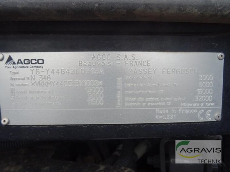 Traktor Türe ait Massey Ferguson MF 8727 S DYNA-VT, Gebrauchtmaschine içinde Uelzen (resim 8)