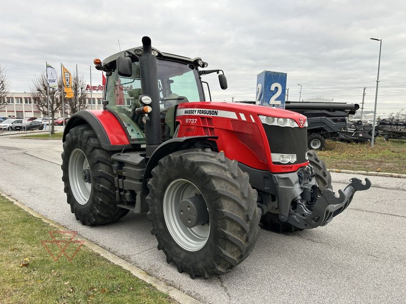 Traktor del tipo Massey Ferguson MF 8737, Gebrauchtmaschine en Schwechat (Imagen 1)