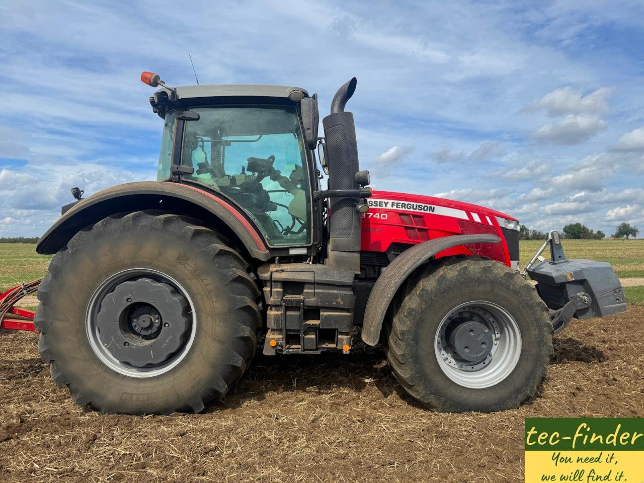 Traktor typu Massey Ferguson MF 8740 Dyna-VT, Gebrauchtmaschine v Könnern (Obrázek 3)