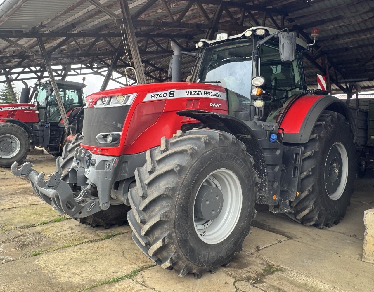 Traktor типа Massey Ferguson MF 8740 S, Gebrauchtmaschine в Könnern (Фотография 4)