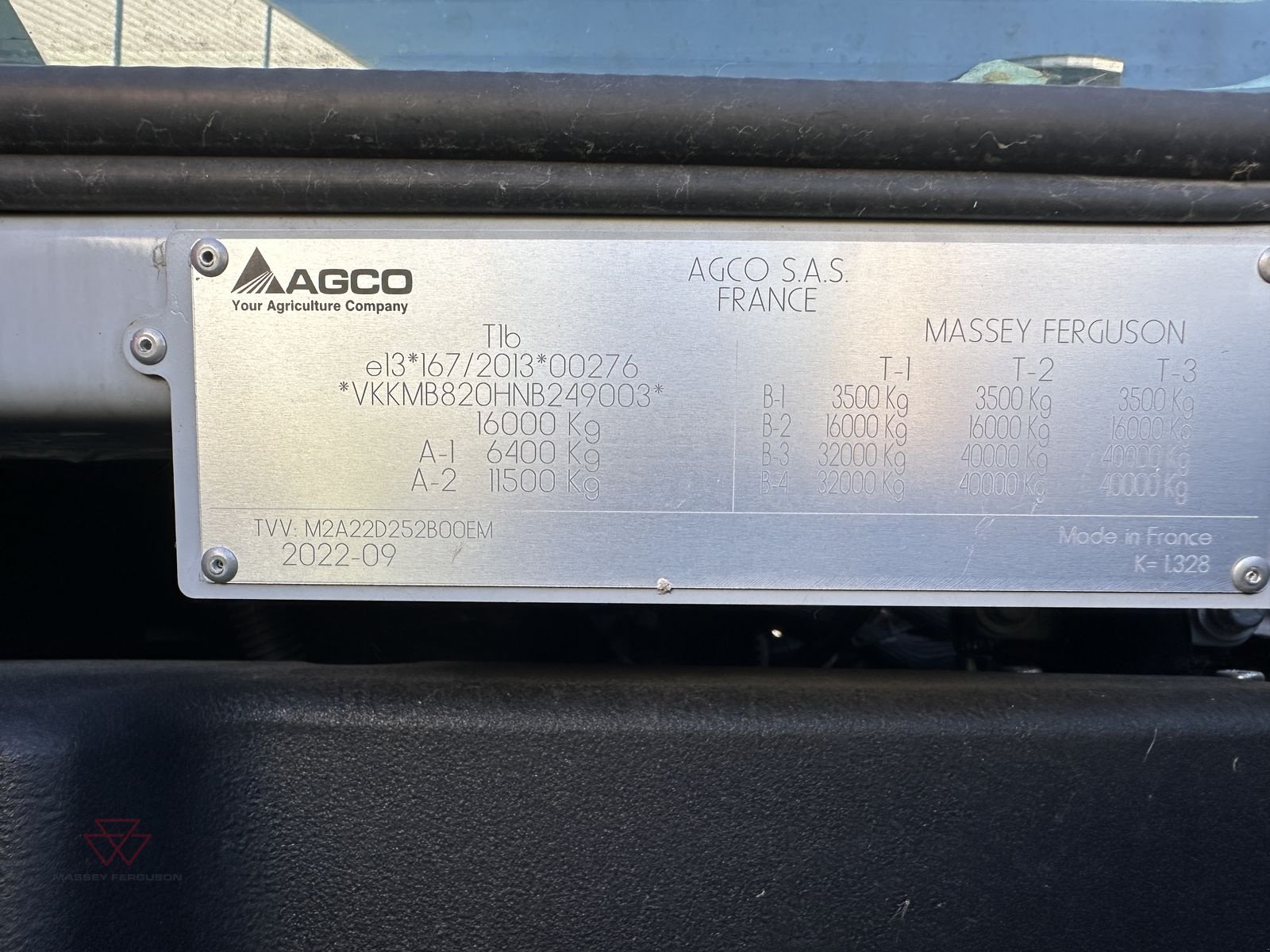 Traktor typu Massey Ferguson MF 8S.225, Neumaschine v Schwechat (Obrázek 3)