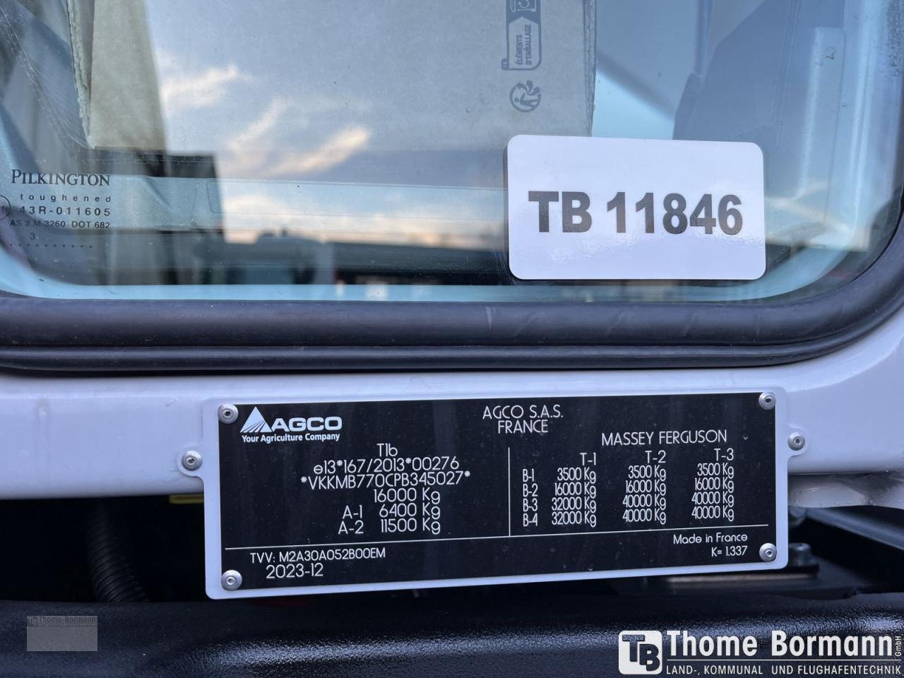 Traktor typu Massey Ferguson MF 8S.305 Dyna-VT Exclusive, Mietmaschine v Prüm (Obrázek 13)