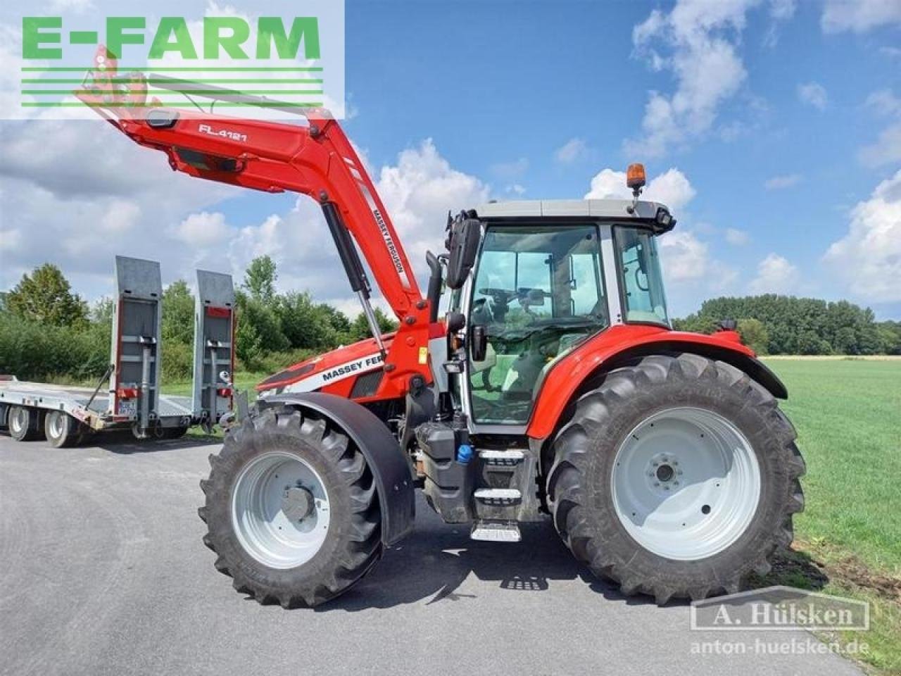 Traktor a típus Massey Ferguson mf5s.145 dyna-6 exclusive mit frontlader, fkh, fzw, Gebrauchtmaschine ekkor: ROSENDAHL (Kép 10)