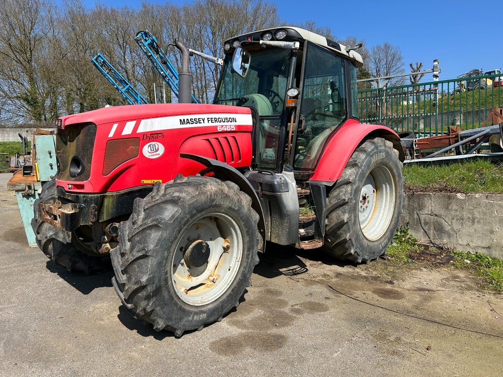 Traktor typu Massey Ferguson MF6465, Gebrauchtmaschine v JOSSELIN (Obrázek 1)