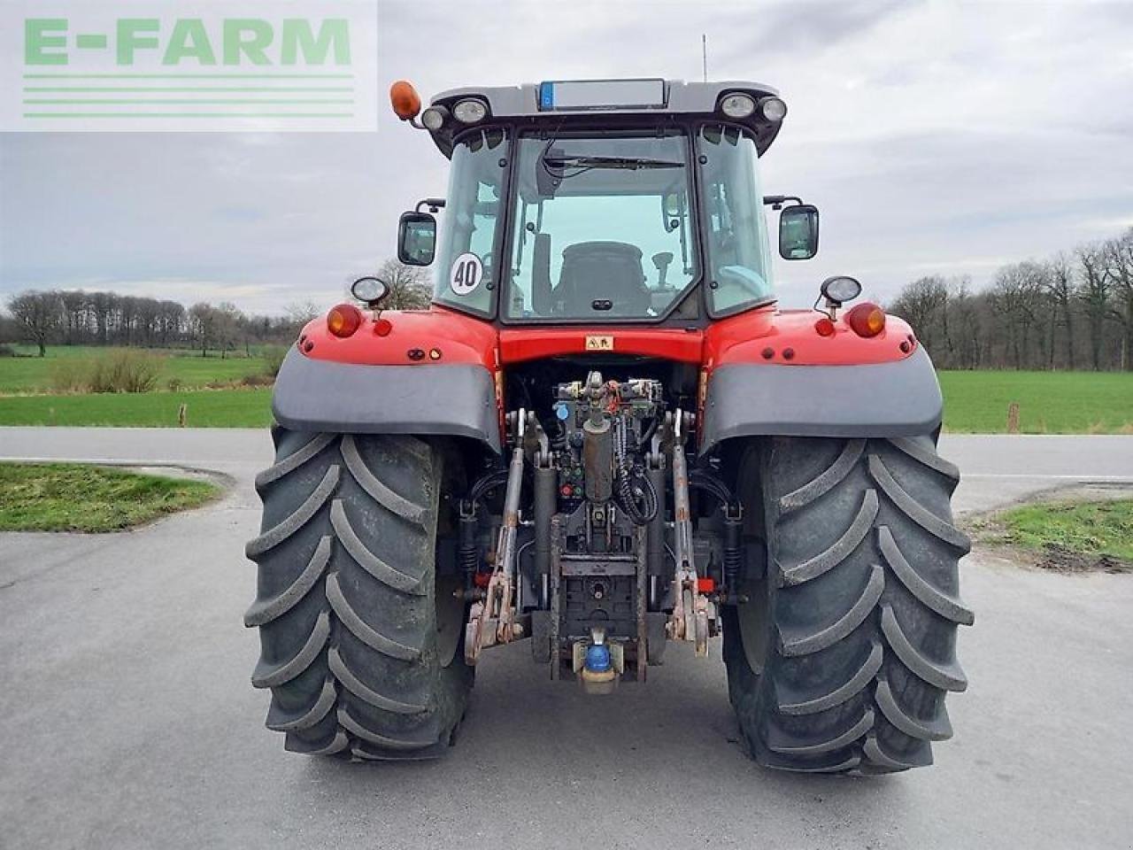 Traktor Türe ait Massey Ferguson mf7618 dyna-6 exclusive Exclusive, Gebrauchtmaschine içinde ROSENDAHL (resim 7)