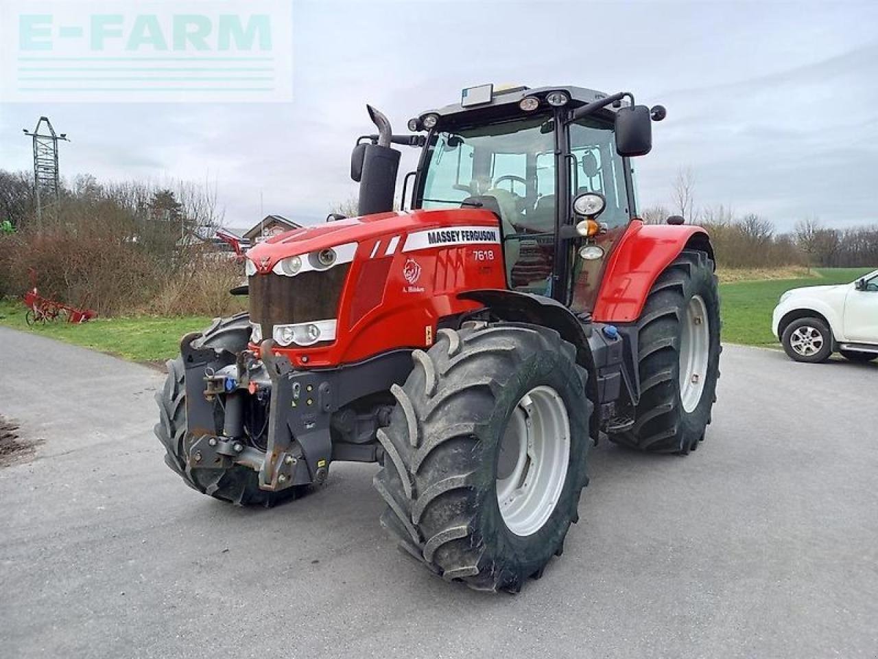 Traktor des Typs Massey Ferguson mf7618 dyna-6 exclusive Exclusive, Gebrauchtmaschine in ROSENDAHL (Bild 1)