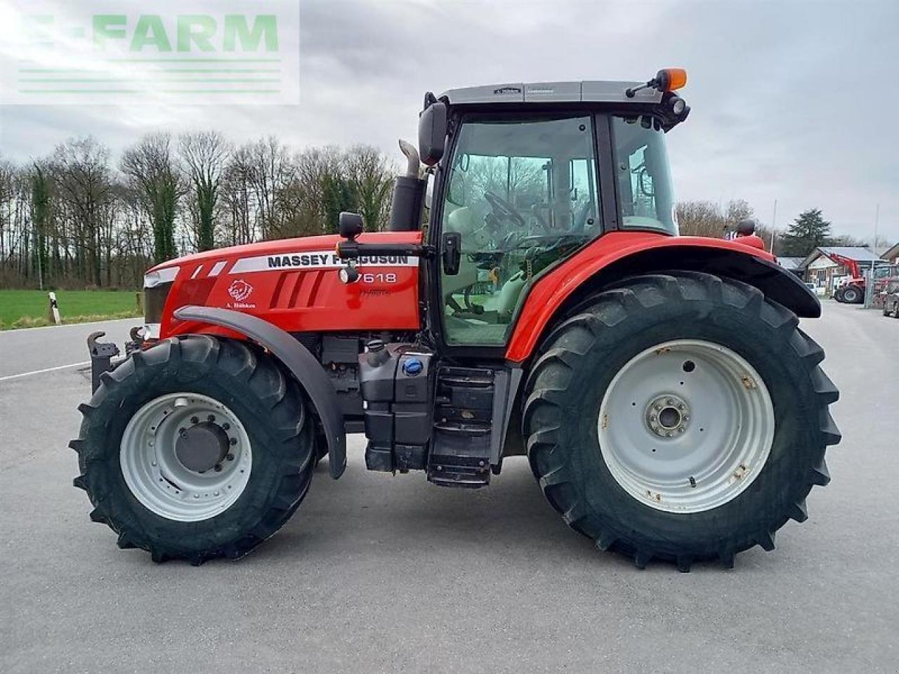 Traktor des Typs Massey Ferguson mf7618 dyna-6 exclusive Exclusive, Gebrauchtmaschine in ROSENDAHL (Bild 10)