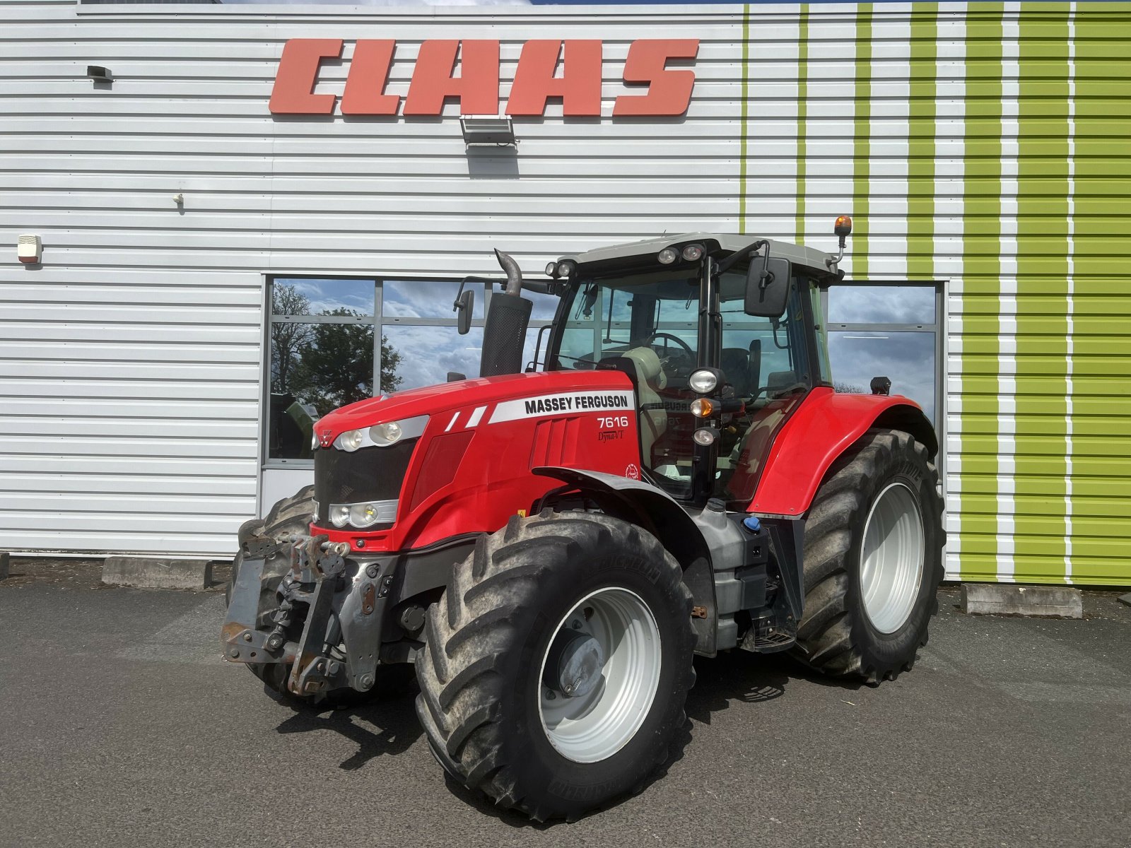 Traktor Türe ait Massey Ferguson TRACTEUR MASSEY FERGUSON 7616, Gebrauchtmaschine içinde Gannat (resim 8)