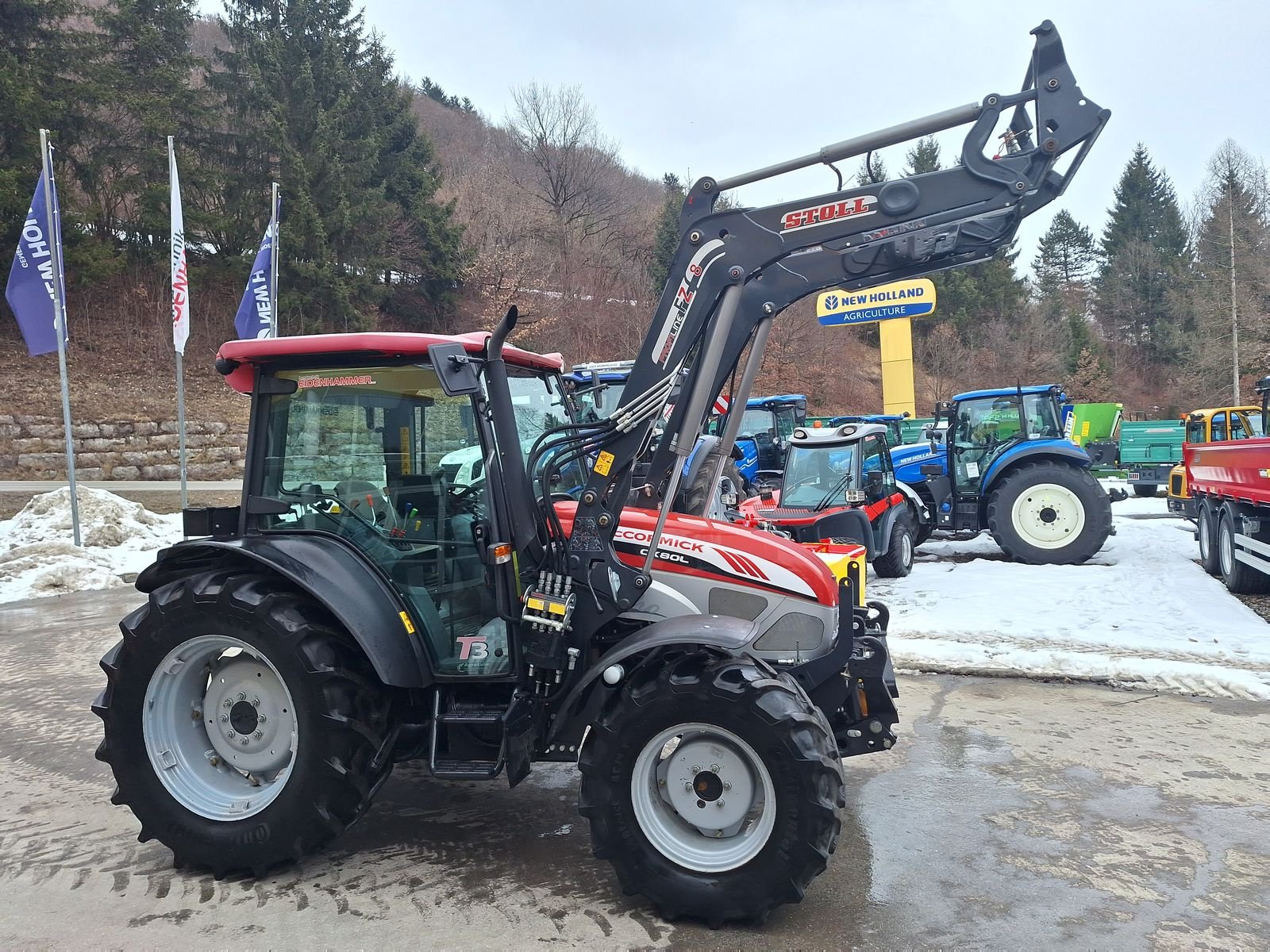 Traktor типа McCormick CX 80 3T L, Gebrauchtmaschine в Burgkirchen (Фотография 9)