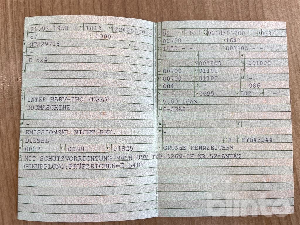 Traktor van het type McCormick D-324, Gebrauchtmaschine in Düsseldorf (Foto 5)