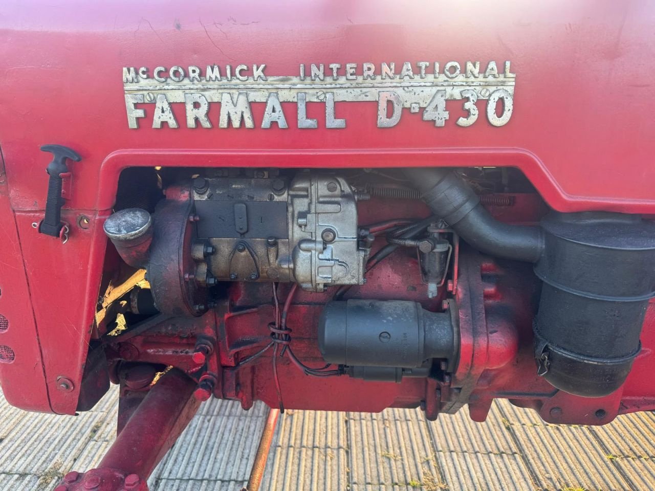 Traktor tip McCormick Farmall D-430, Gebrauchtmaschine in Lage Zwaluwe (Poză 5)