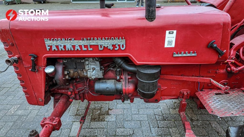 Traktor typu McCormick FARMALL D&mdash;430, Gebrauchtmaschine v Schijf (Obrázek 8)