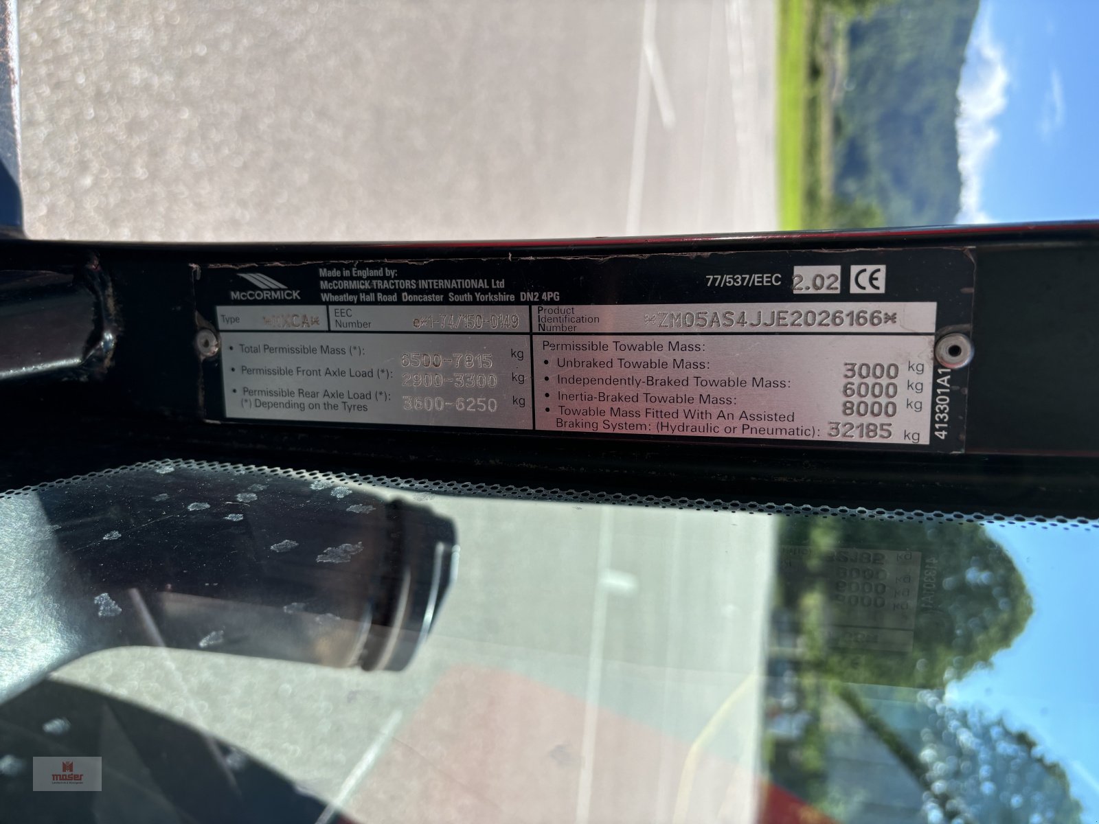 Traktor typu McCormick MC 105, Gebrauchtmaschine v Biberach (Obrázek 9)