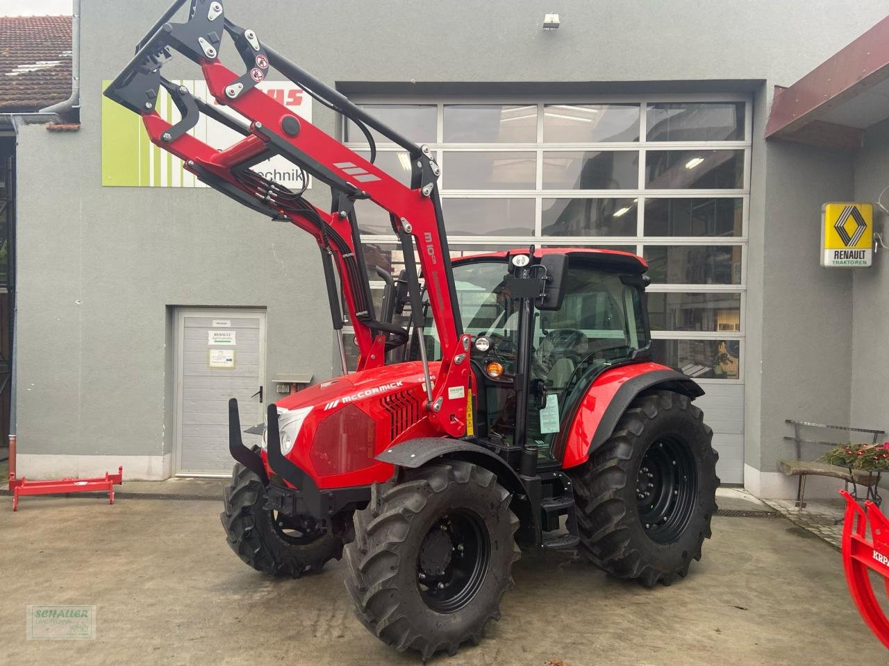 Traktor του τύπου McCormick X4.080 mit Frontlader, Klima, Akion Powershuttle kostenlos!, Neumaschine σε Geiselhöring (Φωτογραφία 9)