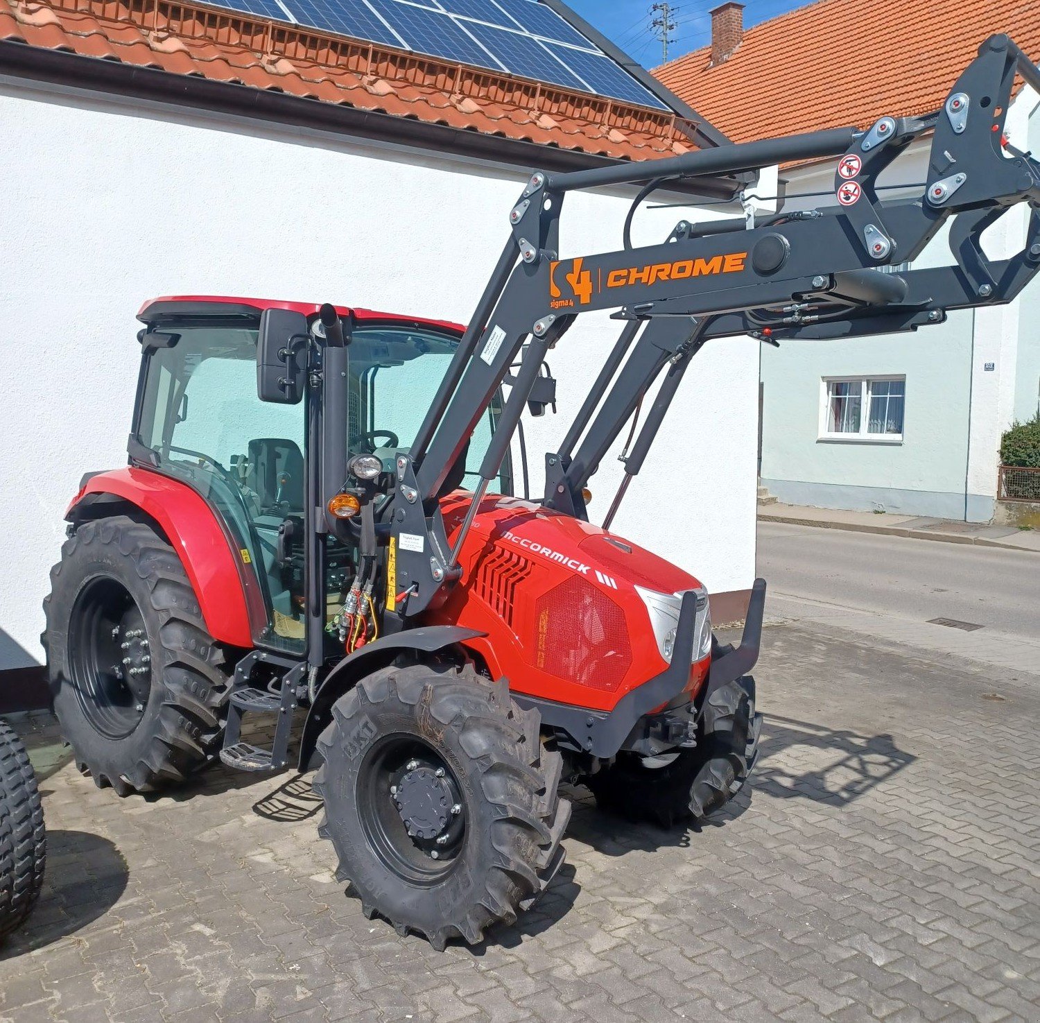 Traktor του τύπου McCormick X4.080, Neumaschine σε Au/Hallertau (Φωτογραφία 1)