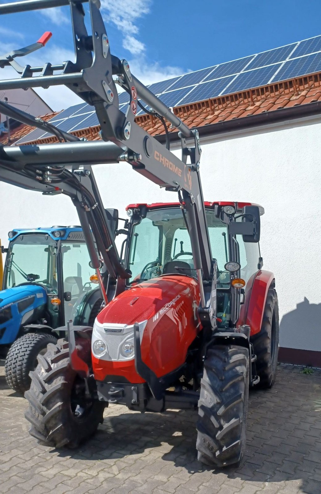 Traktor του τύπου McCormick X4.080, Neumaschine σε Au/Hallertau (Φωτογραφία 7)