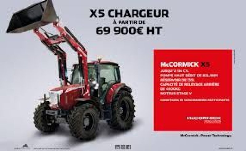 Traktor типа McCormick X5-100 STAGE V NEUF, Gebrauchtmaschine в Saint-Priest-Taurion (Фотография 1)