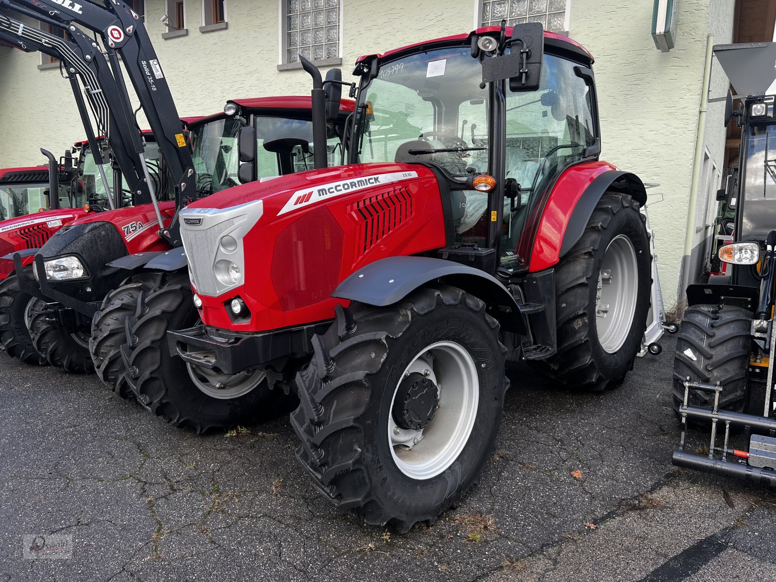 Traktor typu McCormick X5.110, Neumaschine v Regen (Obrázek 1)