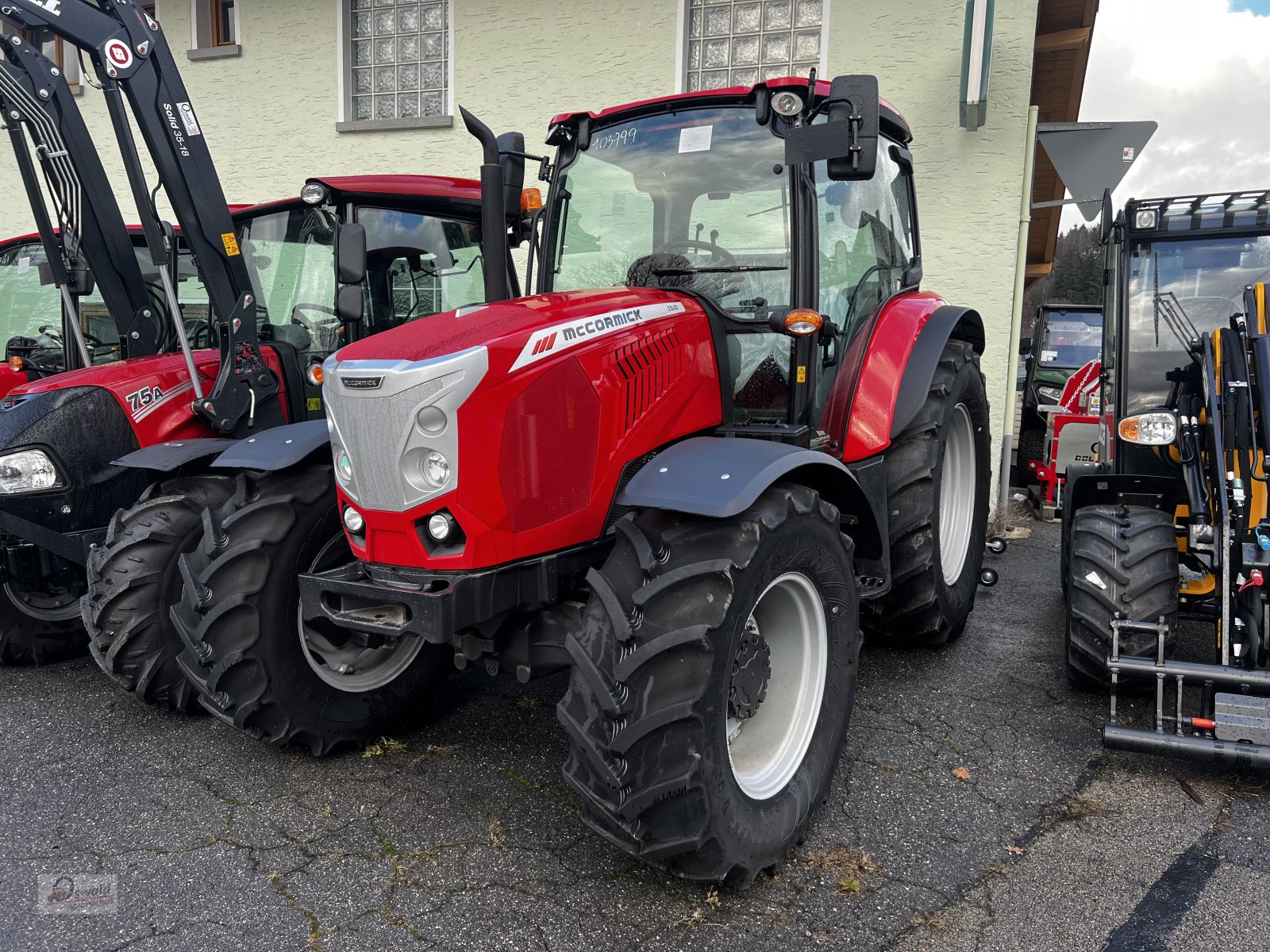 Traktor typu McCormick X5.110, Neumaschine v Regen (Obrázek 2)