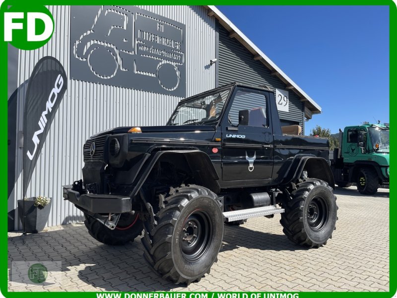 Traktor типа Mercedes-Benz G-Mog , Unimog , G63 AMG , G Cabrio, mit extrem seltener Straßenzulassung, Gebrauchtmaschine в Hinterschmiding (Фотография 1)