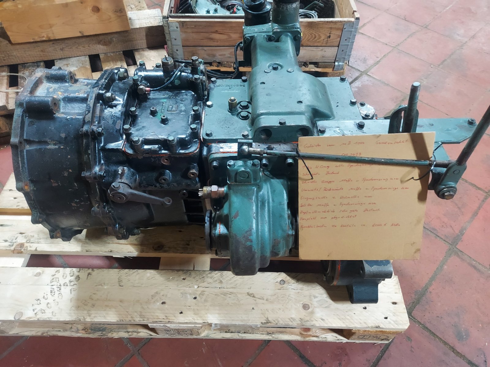 Traktor типа Mercedes-Benz Komplett überholtes Getriebe für MB Trac 700 bis 1000, Gebrauchtmaschine в Haselbach (Фотография 3)