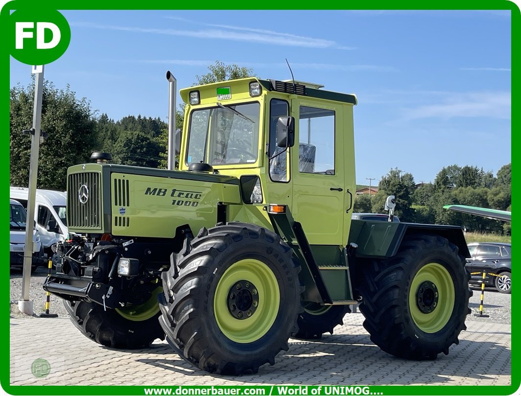 Traktor of the type Mercedes-Benz MB Trac 1000 Restauriert , Traumzustand, 1a Wertanlage, Gebrauchtmaschine in Hinterschmiding (Picture 26)