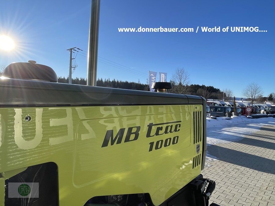 Traktor от тип Mercedes-Benz MB Trac 1000 Restauriert, Gebrauchtmaschine в Hinterschmiding (Снимка 4)