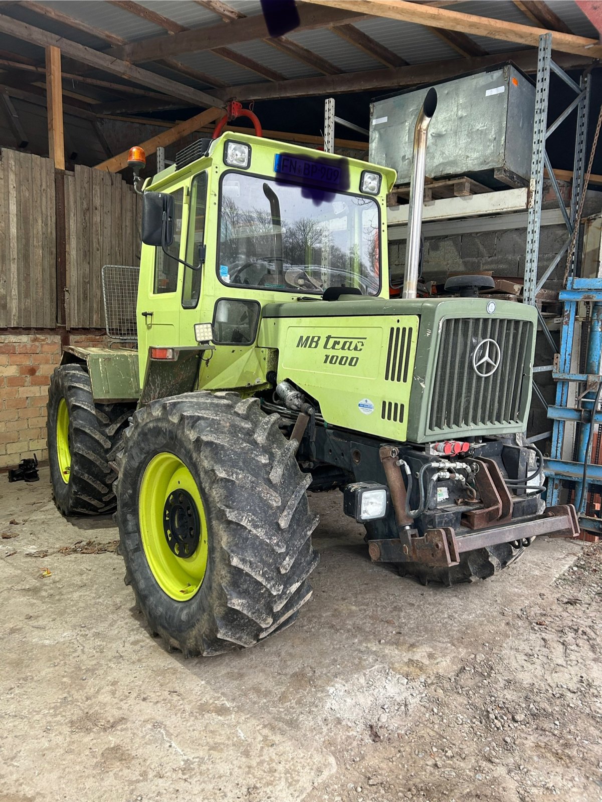 Traktor от тип Mercedes-Benz MB-Trac 1000, Gebrauchtmaschine в Salem (Снимка 1)