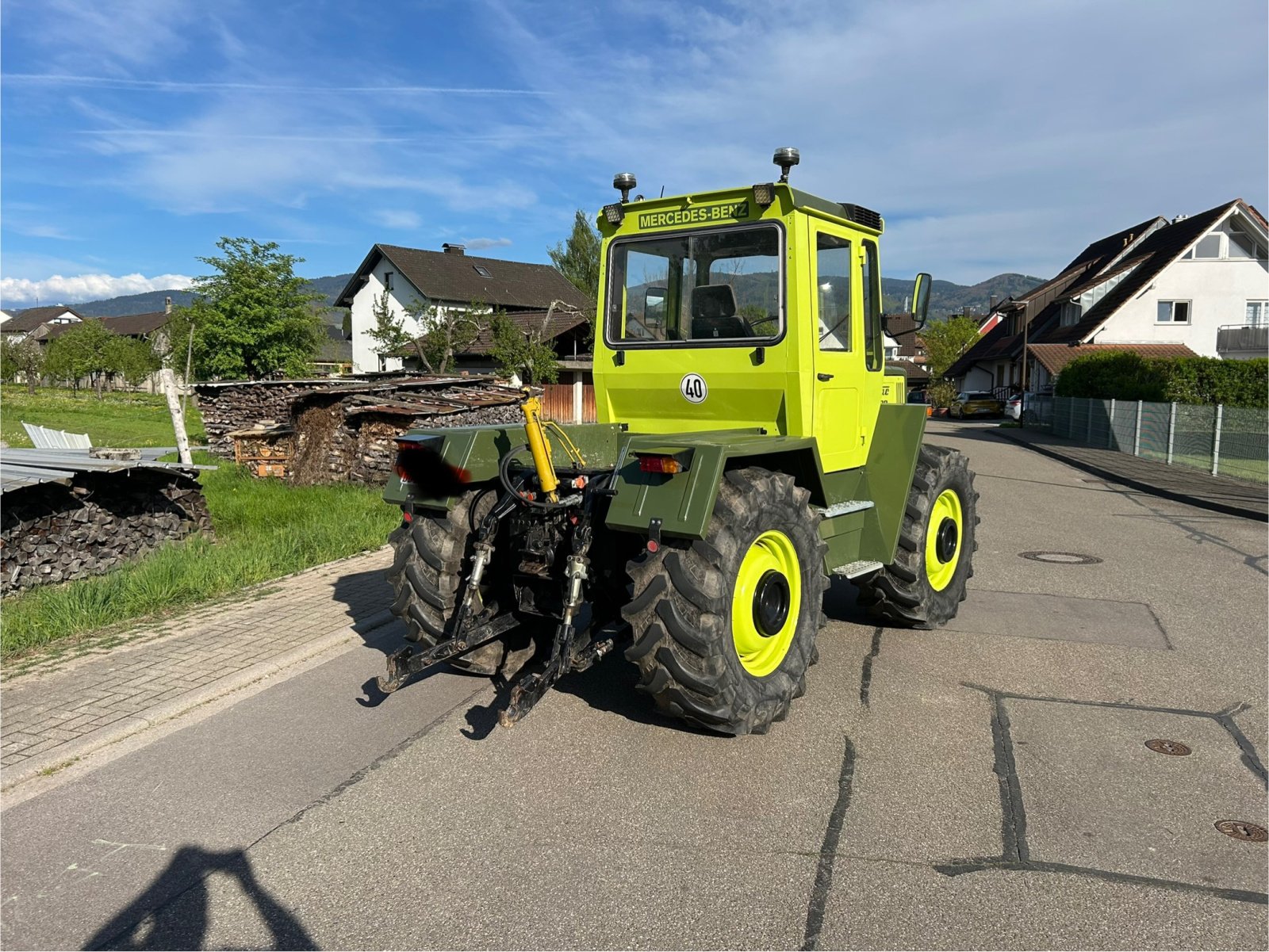 Traktor des Typs Mercedes-Benz MB-Trac 1000, Gebrauchtmaschine in Sasbach (Bild 3)