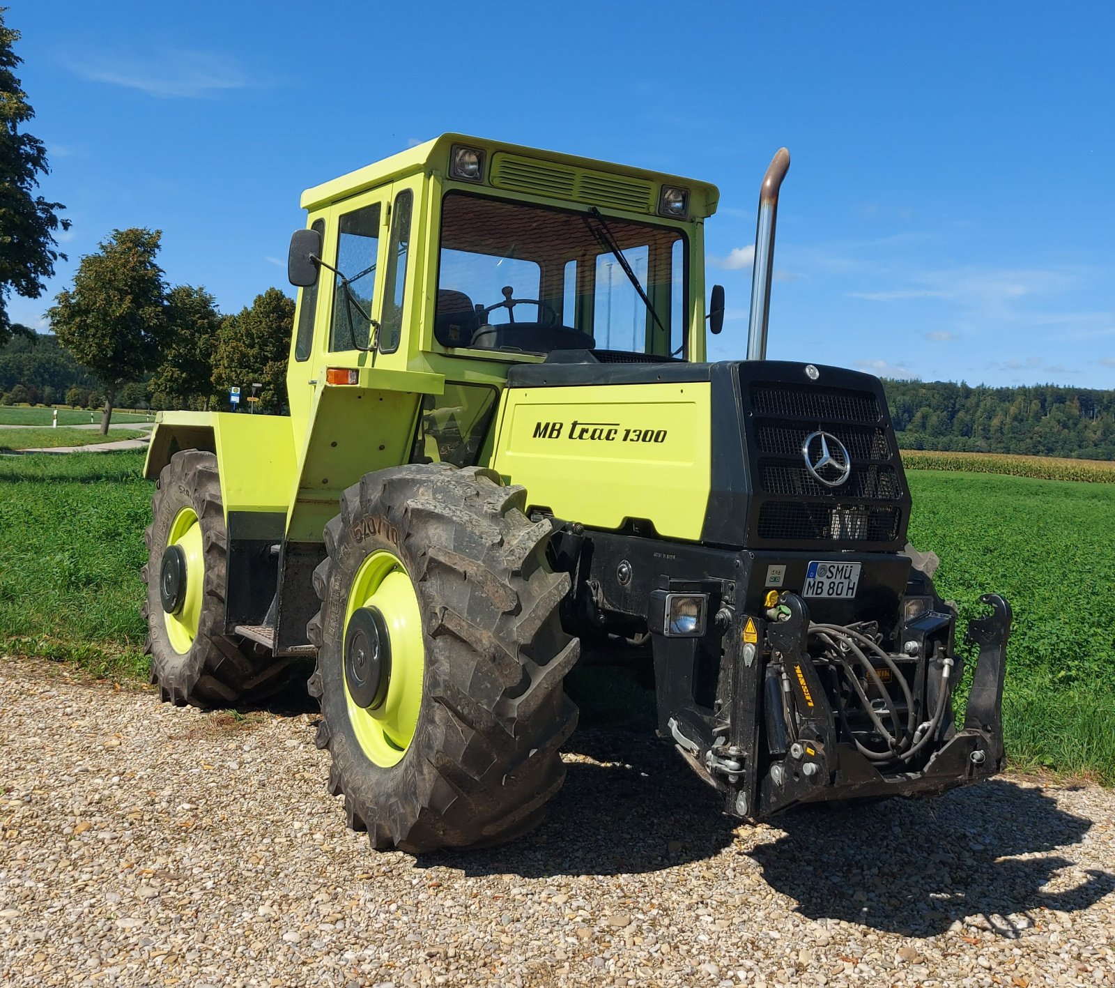 Traktor des Typs Mercedes-Benz MB-Trac 1300, Gebrauchtmaschine in Großaitingen (Bild 1)