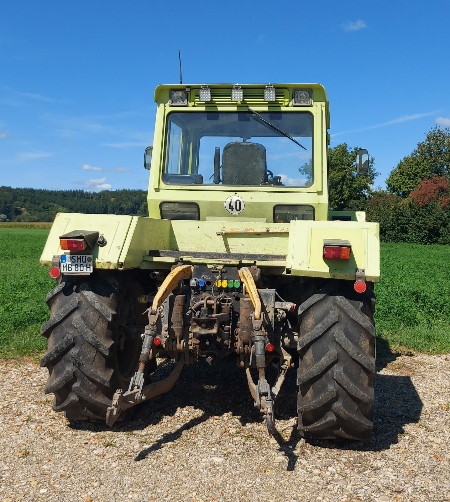 Traktor des Typs Mercedes-Benz MB-Trac 1300, Gebrauchtmaschine in Großaitingen (Bild 3)