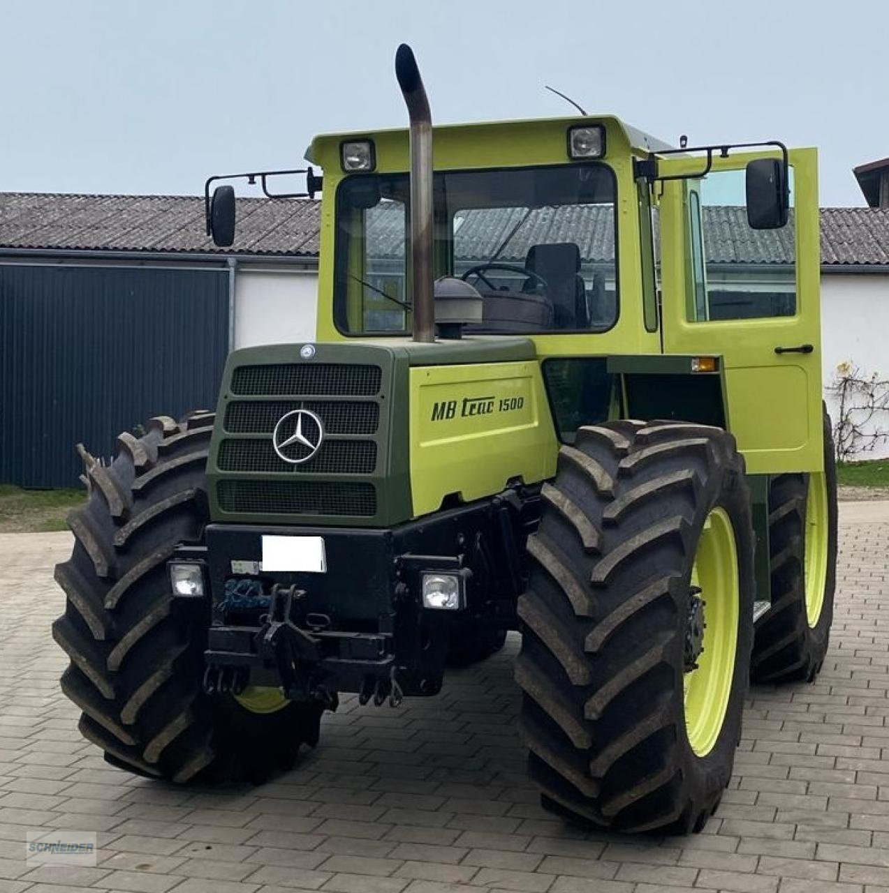 Traktor des Typs Mercedes-Benz MB trac 1500, Gebrauchtmaschine in Herrenberg - Gueltstein (Bild 1)