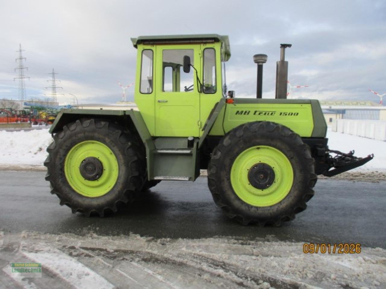 Traktor tip Mercedes-Benz MB Trac 1500, Gebrauchtmaschine in Büren (Poză 4)