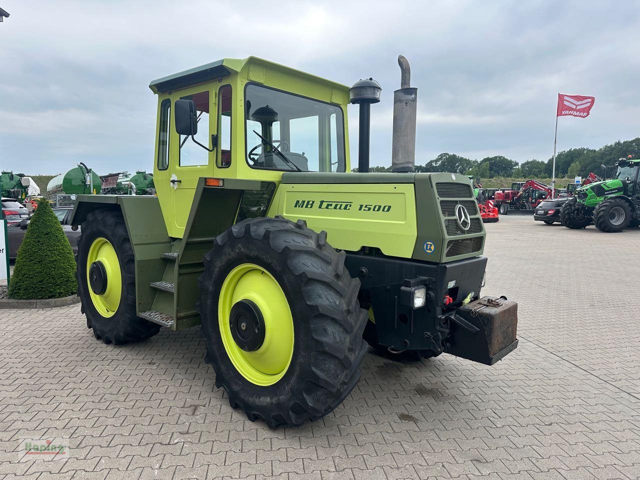 Traktor van het type Mercedes-Benz MB Trac 1500, Gebrauchtmaschine in Bakum (Foto 4)