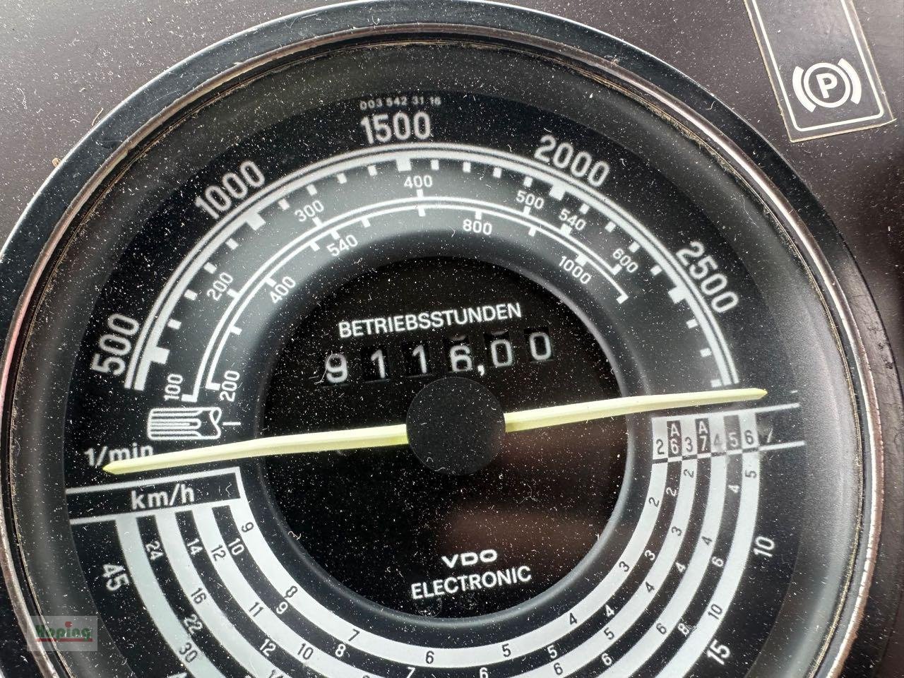 Traktor van het type Mercedes-Benz MB Trac 1500, Gebrauchtmaschine in Bakum (Foto 13)