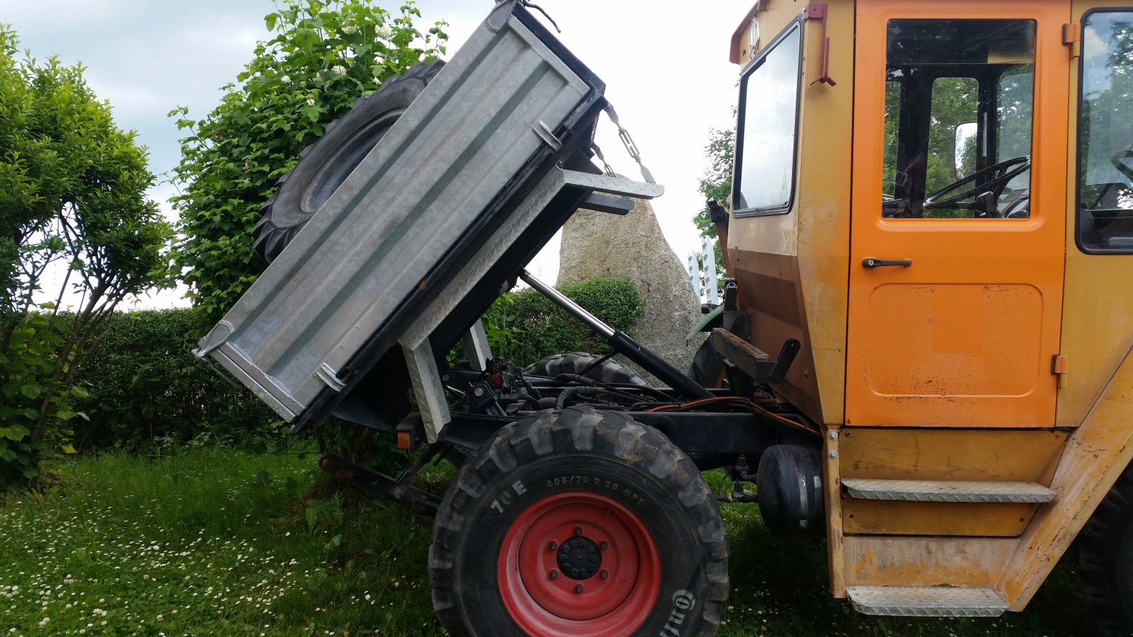 Traktor des Typs Mercedes-Benz MB-Trac 700 K, Gebrauchtmaschine in Reuth (Bild 11)