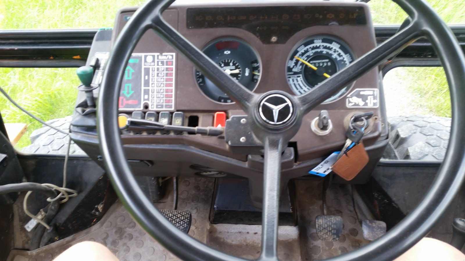 Traktor tip Mercedes-Benz MB-Trac 700 K, Gebrauchtmaschine in Reuth (Poză 12)