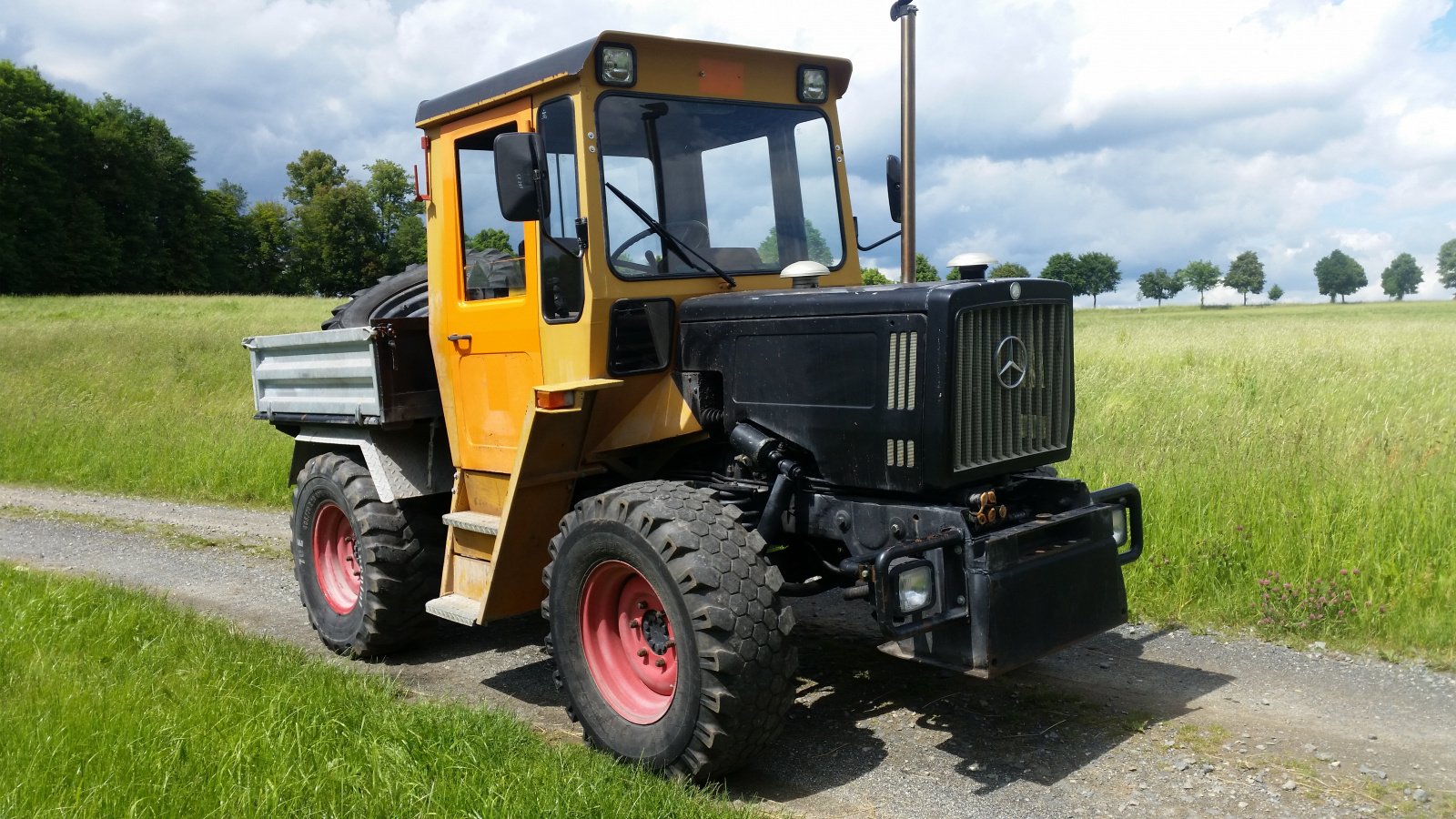 Traktor des Typs Mercedes-Benz MB-Trac 700 K, Gebrauchtmaschine in Reuth (Bild 7)