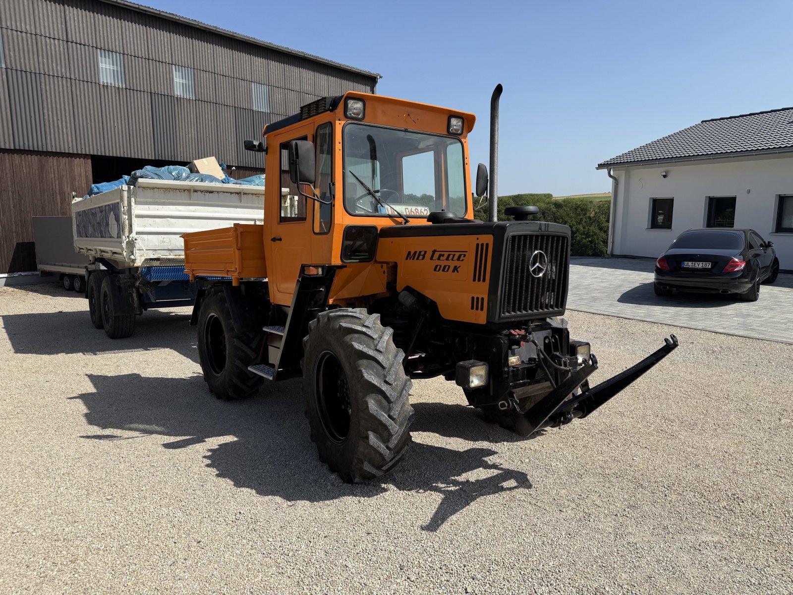 Traktor des Typs Mercedes-Benz MB-Trac 700 K, Gebrauchtmaschine in Ehingen (Bild 2)