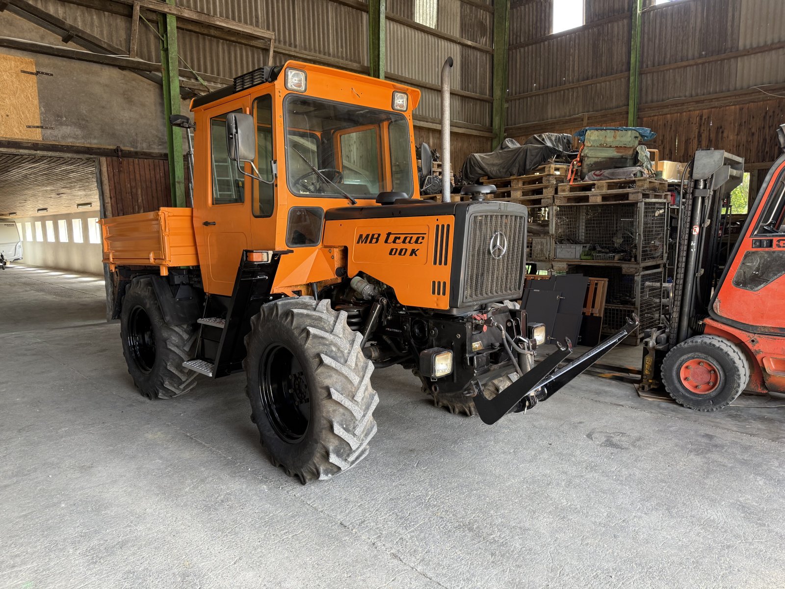 Traktor des Typs Mercedes-Benz MB-Trac 700 K, Gebrauchtmaschine in Ehingen (Bild 3)